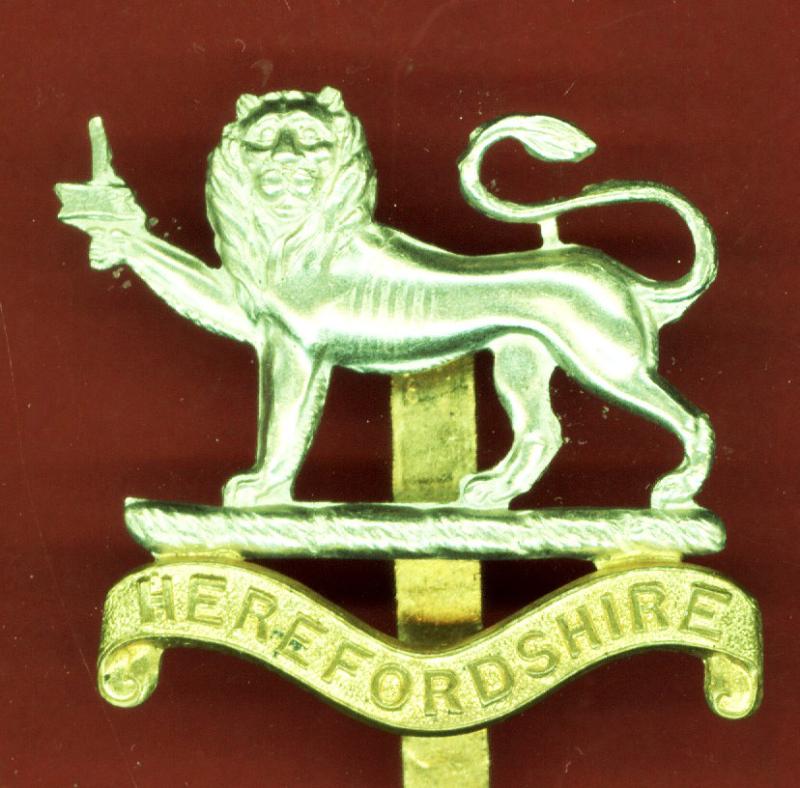 The Herefordshire Regiment OR's cap badge