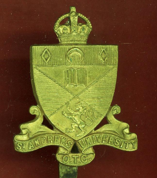 St. Andrew University O.T.C. cap badge