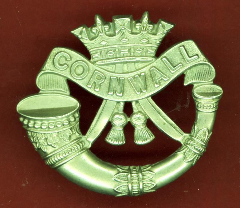 Duke of Cornwall's Light Infantry Victorian cap badge