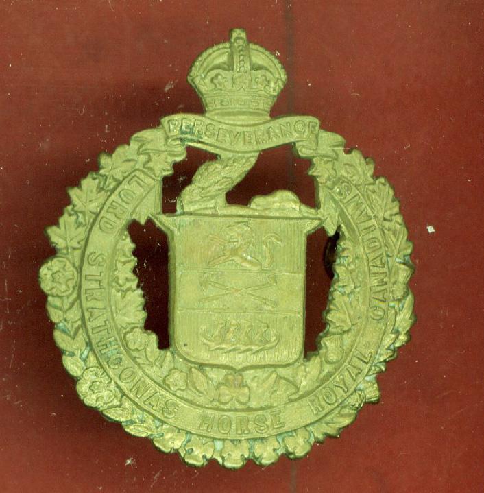 Canadian Lord Strathcona's Horse WW1 CEF cap badge