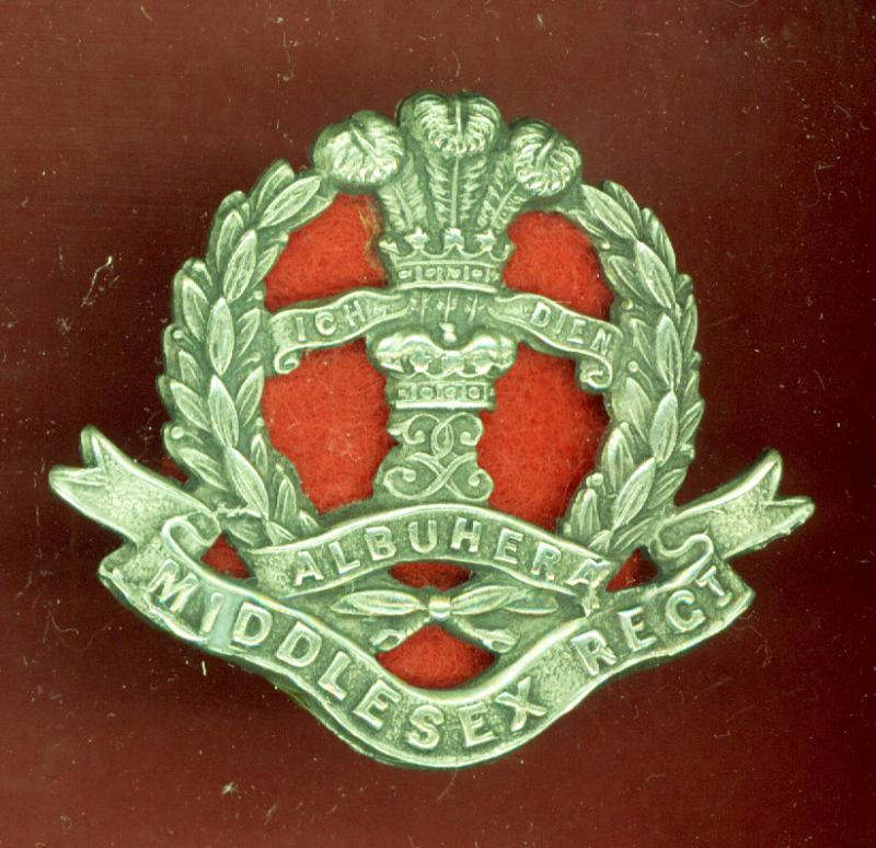 The Middlesex Regiment NCO's cap badge