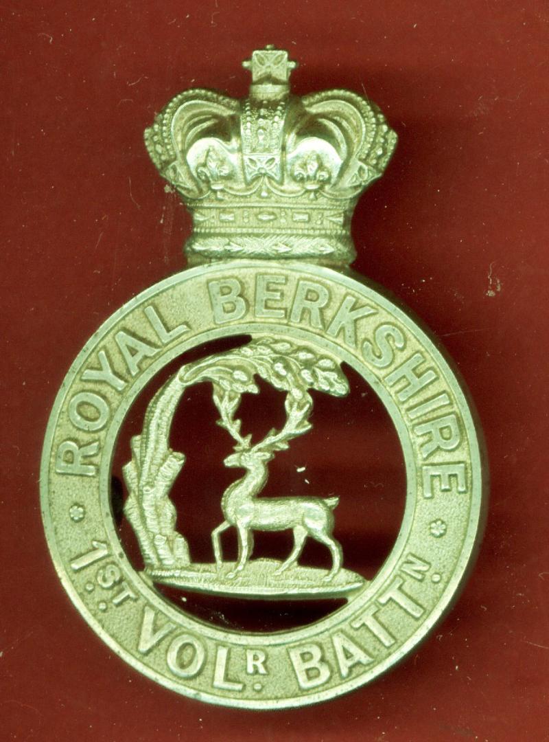 1st VB Royal Berkshire Regiment Victorian glengarry badge