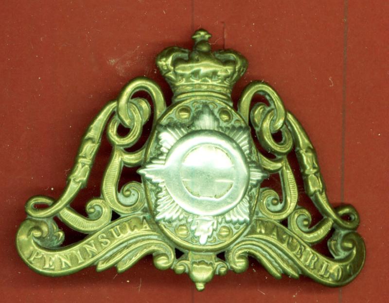 Life Guards Victorian Warrant Officer's  Cartouche badge