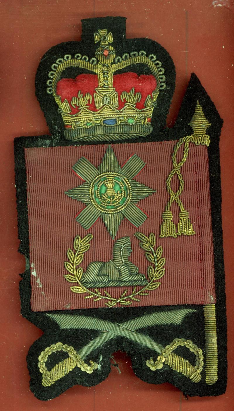 Scots Guards Colour Sergeant's full dress rank badge