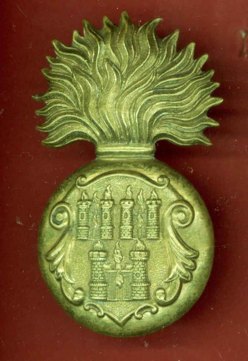 Royal Dublin Fusiliers Victorian foreign service glengarry badge