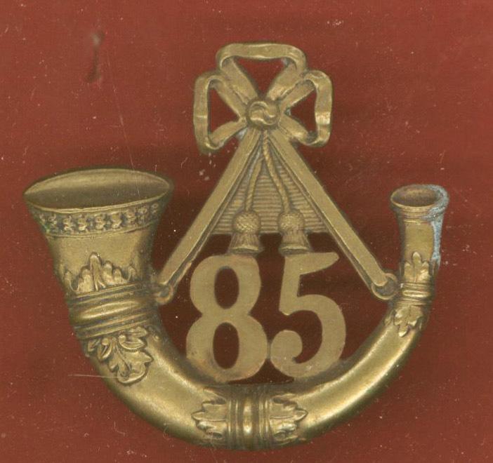 85th (Bucks Volunteers) Regiment of Foot Victorian OR’s glengarry badge