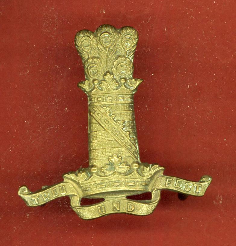 11th P.A.O. Hussars Victorian OR's cap badge