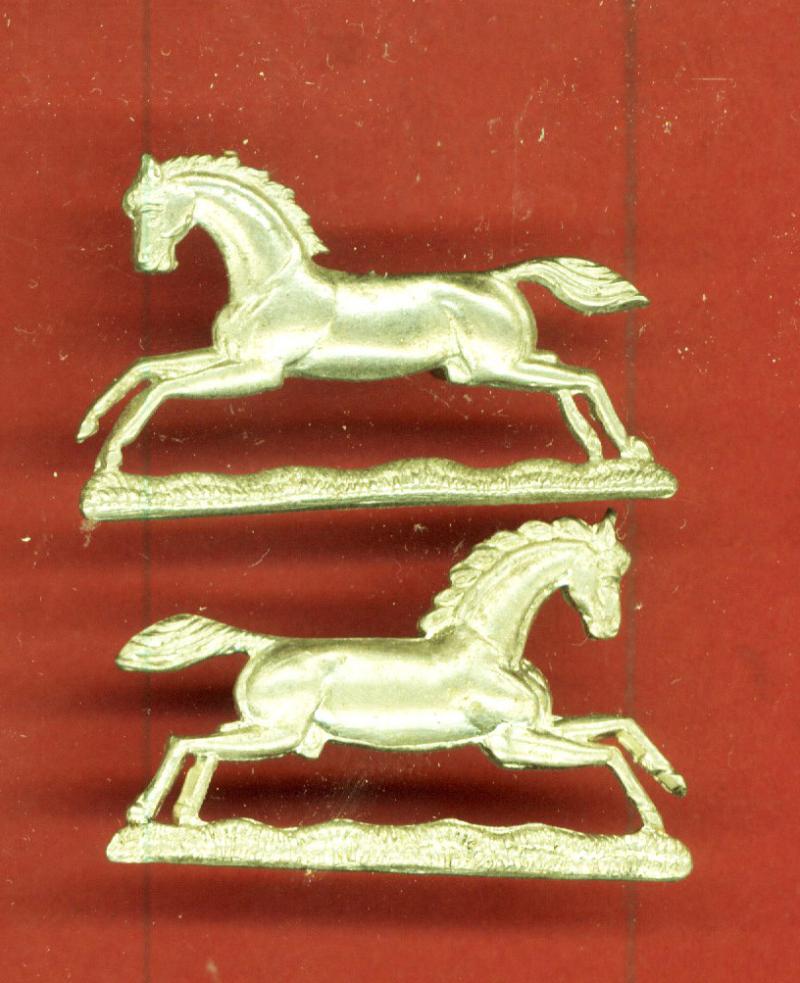 3rd The King's Own Hussars OR's collar badges