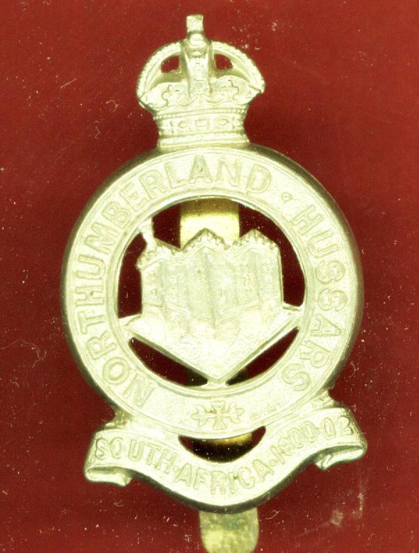 Northumberland Hussars Yeomanry cap badge