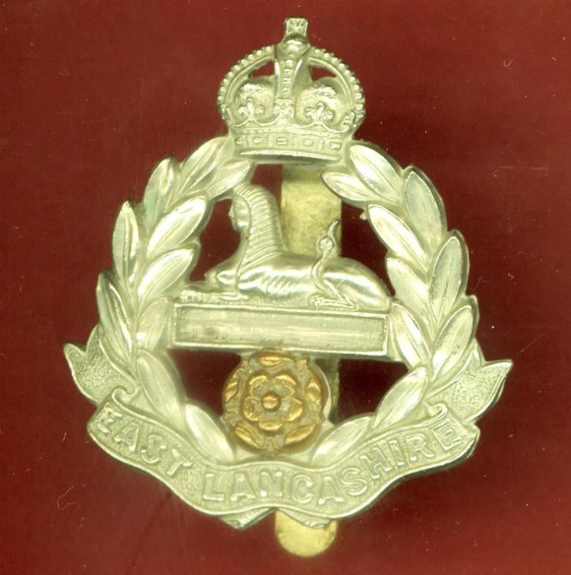 4th / 5th Battns East Lancashire Regiment WW1 cap badge