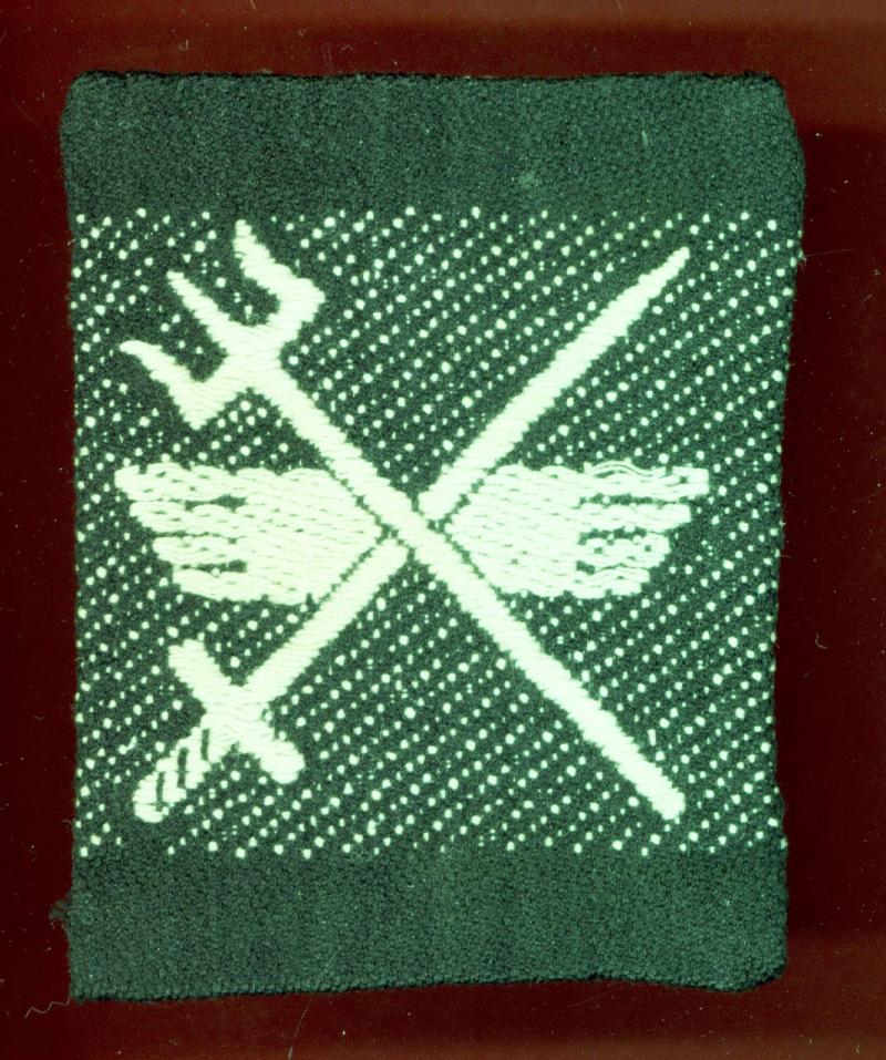 Indian Army WW2 33rd Indian Corps cloth formation sign