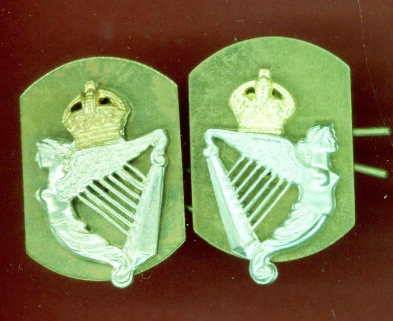 8th King's Royal Irish Hussars OR's collar badges