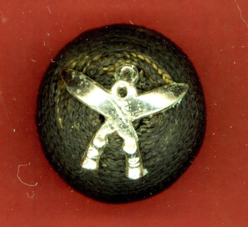 8th Gurkha Rifles Officer's corded boss badge