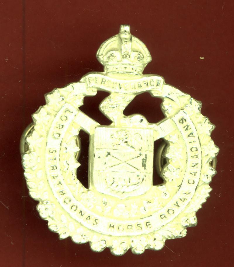 Lord Strathcona's Horse, Royal Canadians Officer cap badge