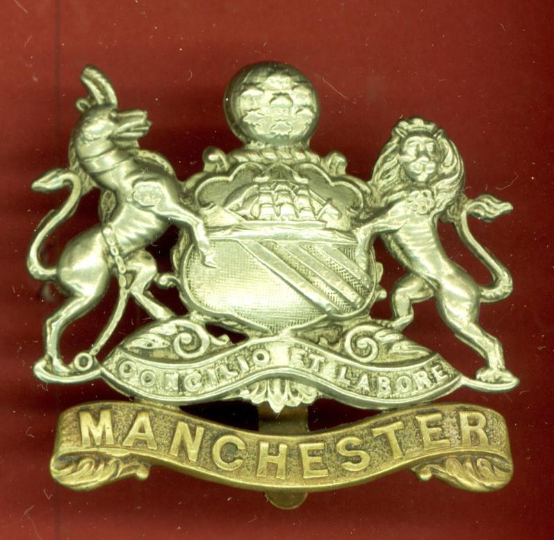 The Manchester Regiment WW1 OR's cap badge