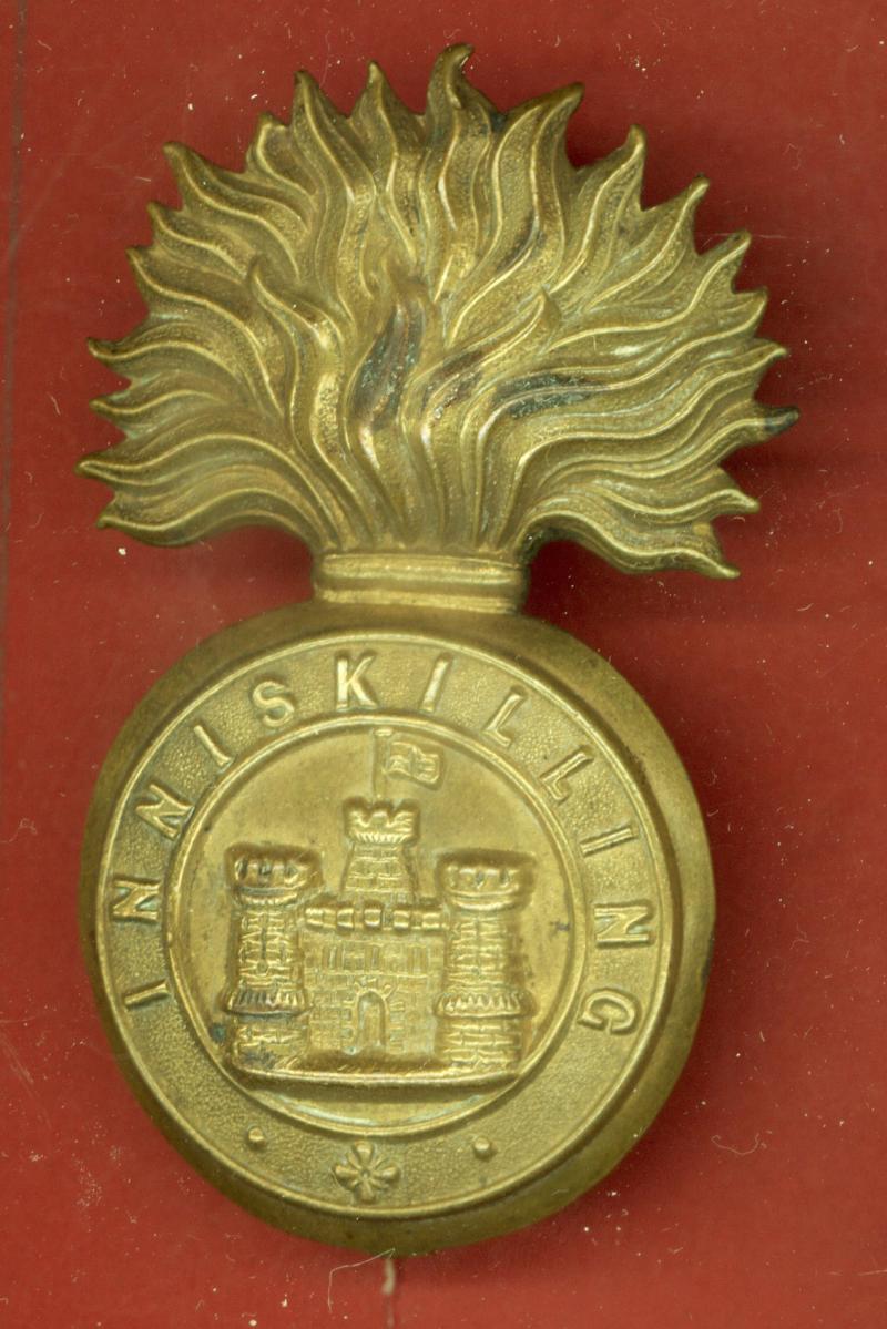 Irish Royal Inniskilling Fusiliers Victorian glengarry badge