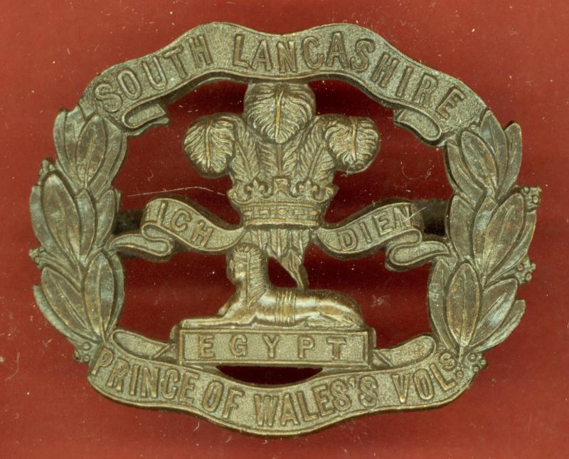 South Lancashire Regt. Prince of Wales Vols Officer's OSD cap badge