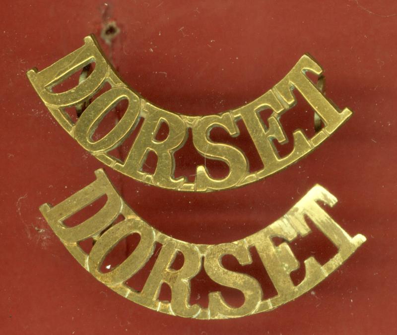 DORSET Dorset Regiment  shoulder titles