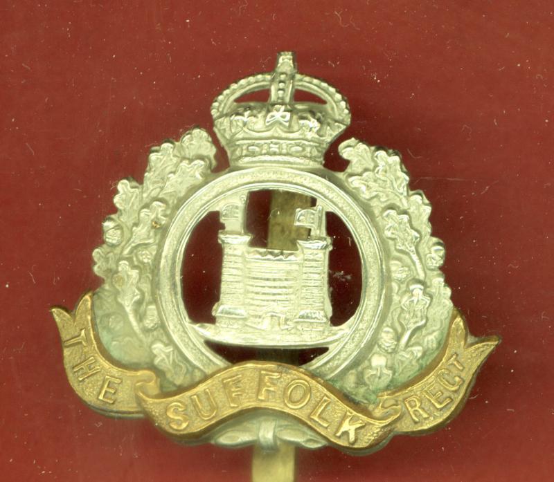 4th Bn. The Suffolk Regiment  cap badge