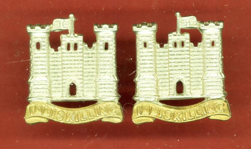 5th Royal Inniskilling Dragoon Guards OR's collar badges