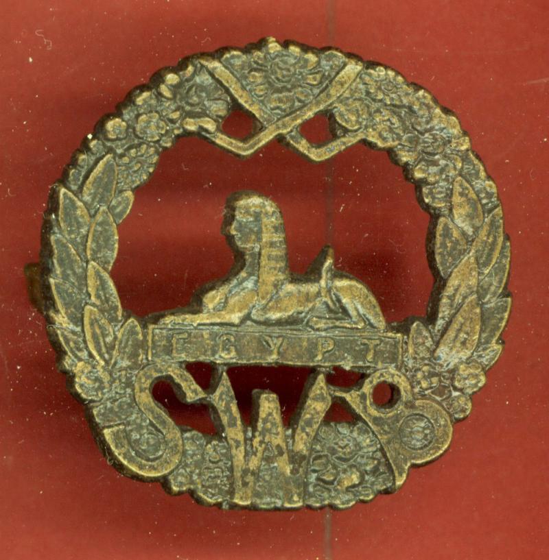 South Wales Borderers Officer's OSD cap badge