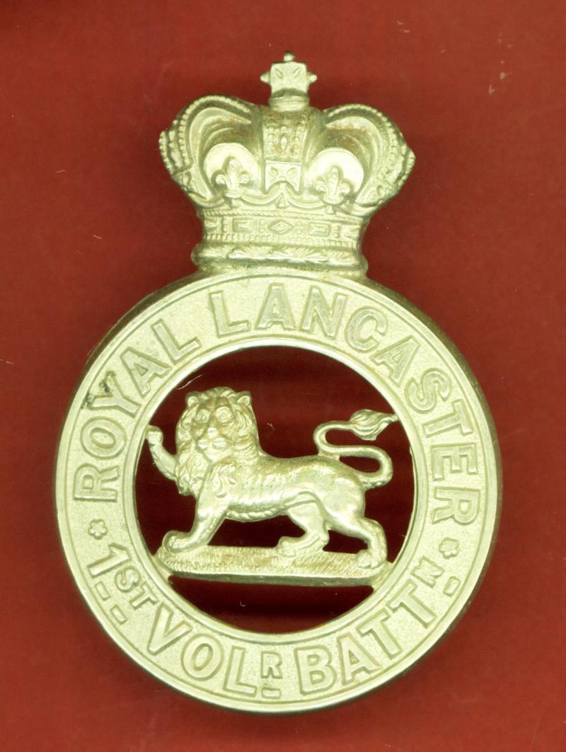 1st V.B. King's Own Royal Lancaster Regiment Victorian OR's glengarry badge