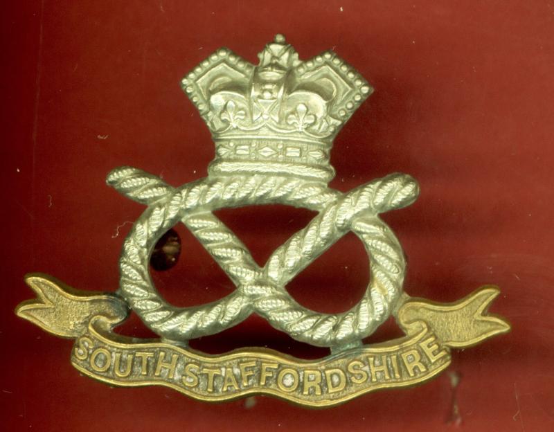 South Staffordshire Regiment Victorian OR's cap badge