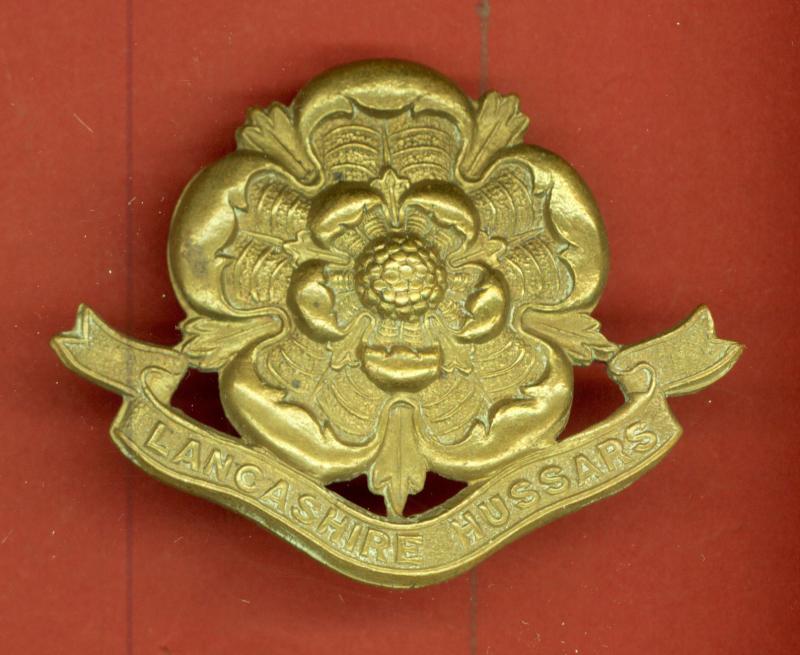 Lancashire Hussars  Yeomanry OR's cap badge