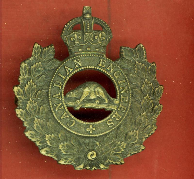 WW1 Canadian Engineers CEF cap badge