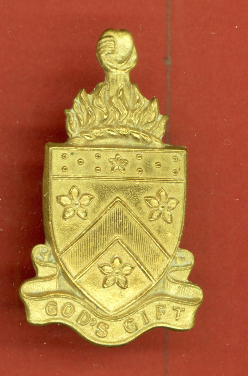 Alleyn's School, London O.T.C. cap badge