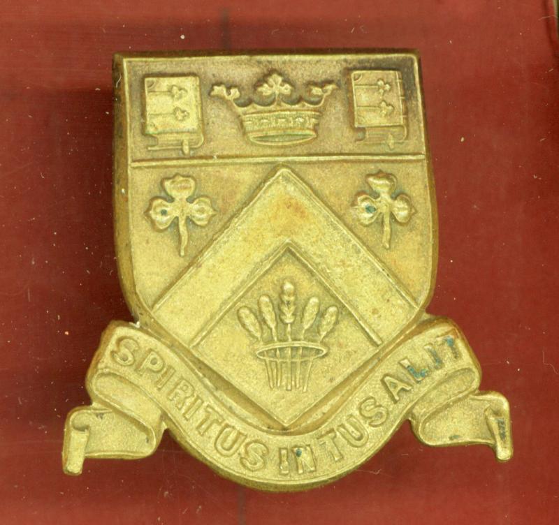 Clifton College Bristol O.T.C. cap badge