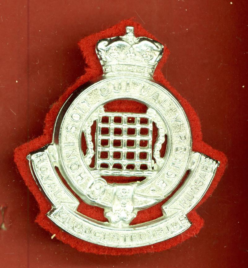 Royal Gloucestershire Hussars NCO’s arm badge.