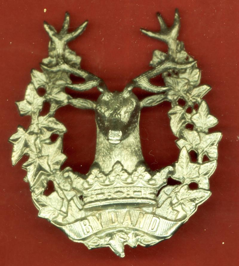 Scottish Gordon Highlanders  Officer's / NCO's glengarry badge