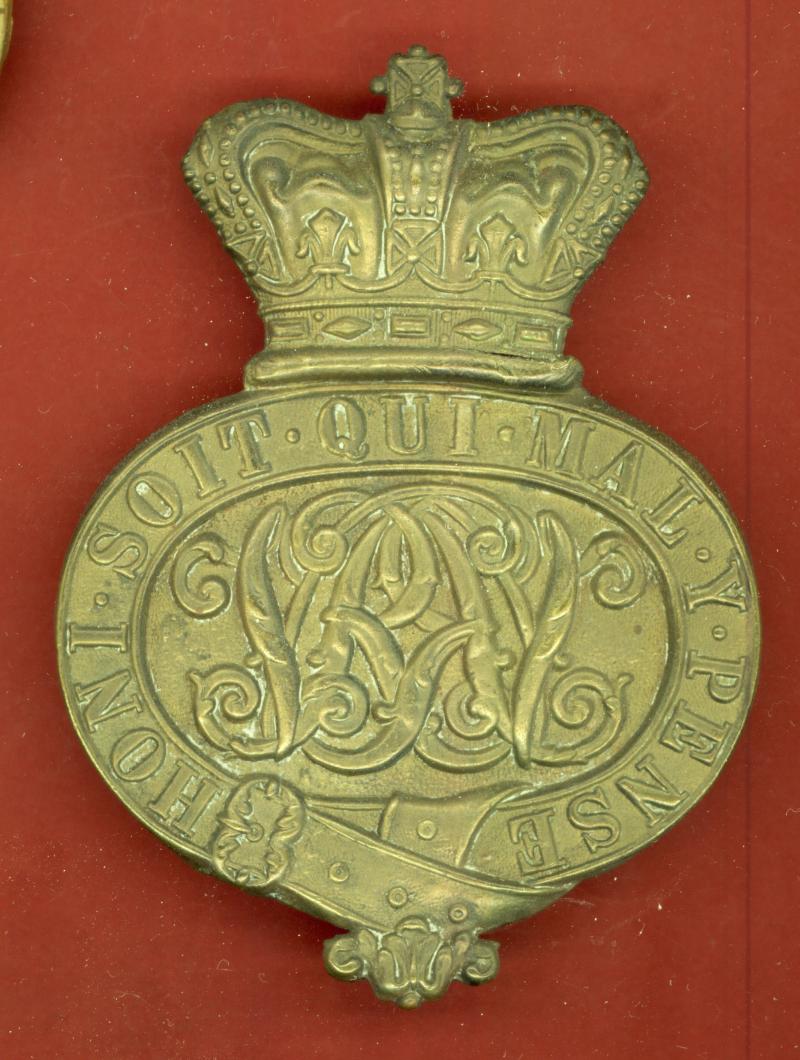 Grenadier Guards Victorian valise badge