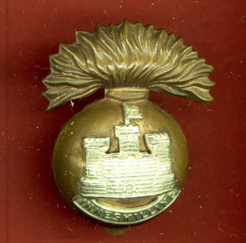 Royal Inniskilling Fusiliers WW2 OR's caubeen badge