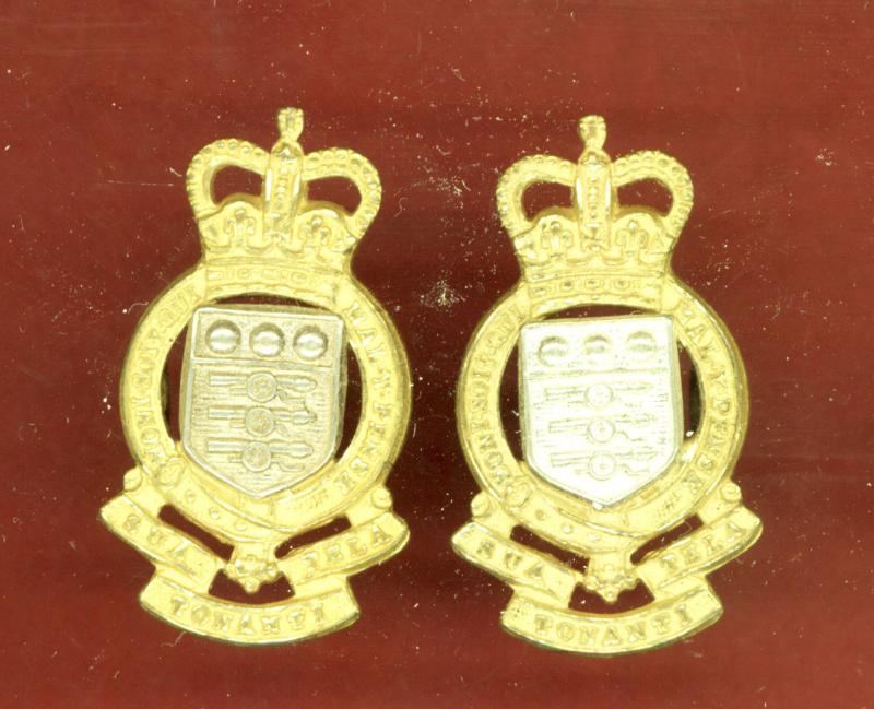 Royal Army Ordnance Corps Officer's collar badges