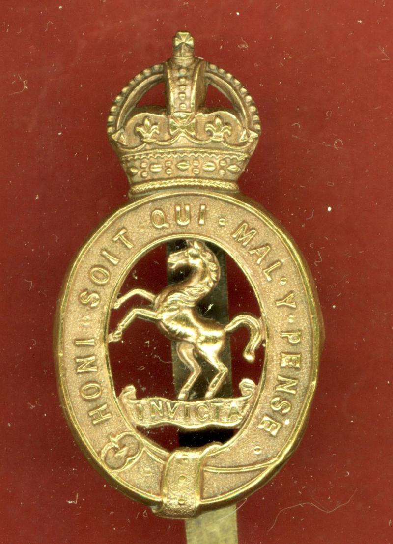 Royal East Kent Yeomanry OR's cap badge