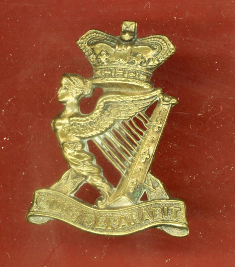 Royal Irish Rifles Victorian field service cap badge