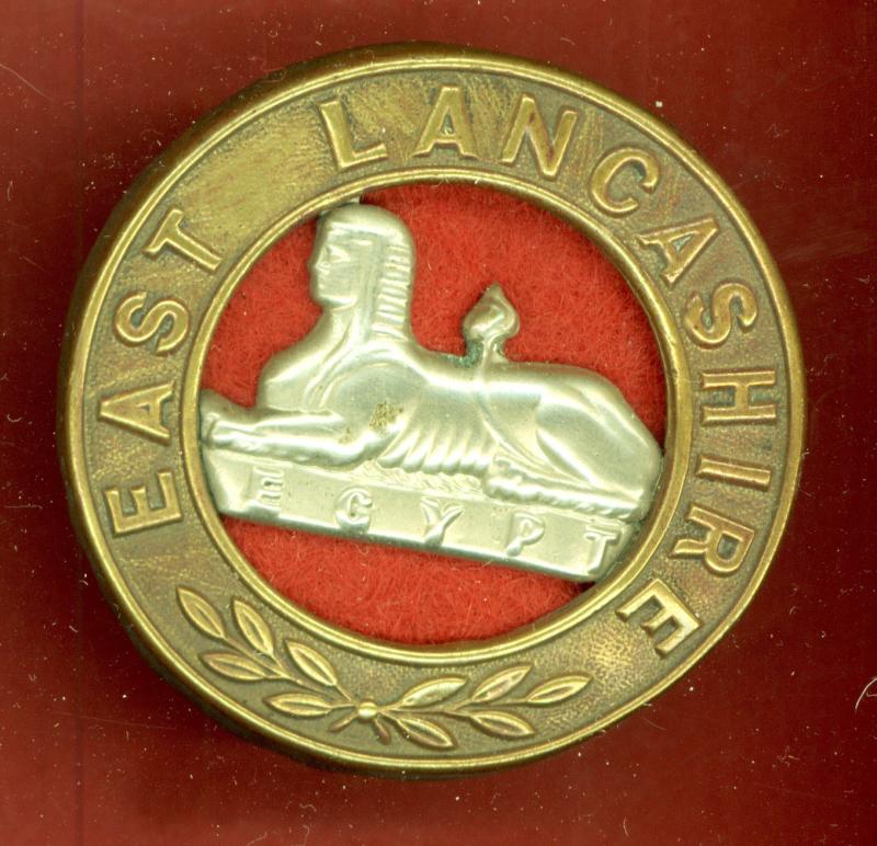 East Lancashire Regiment Victorian helmet plate centre