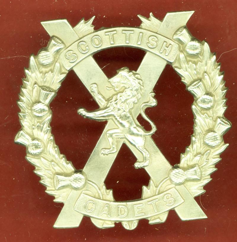 Scottish Cadets Company glengarry badge