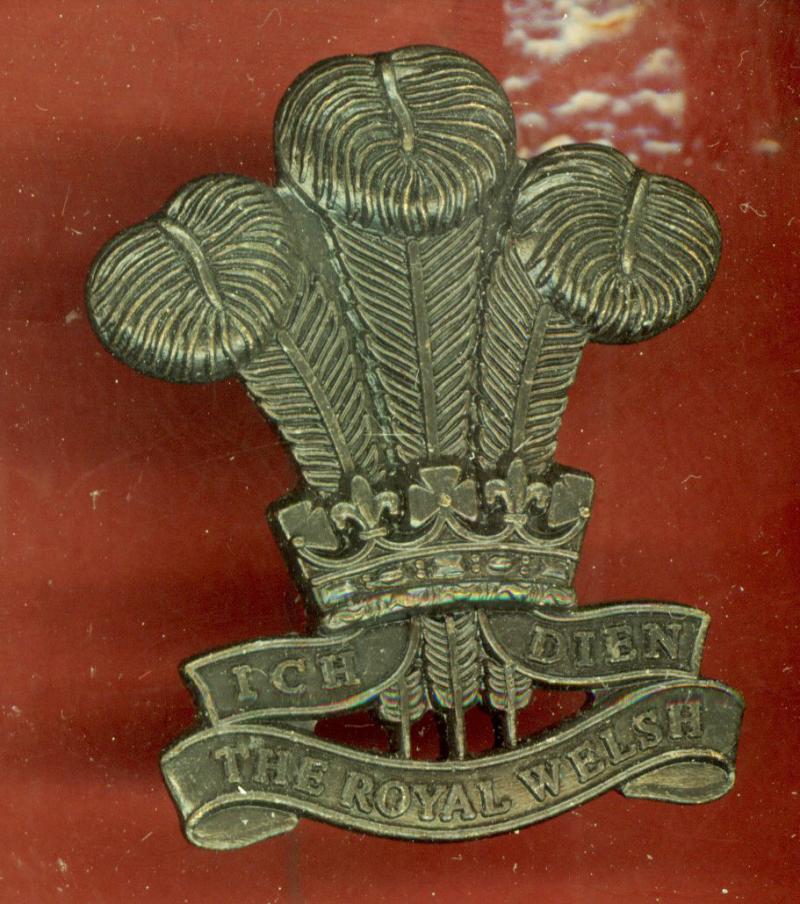 The Royal Welsh Regiment cap badge