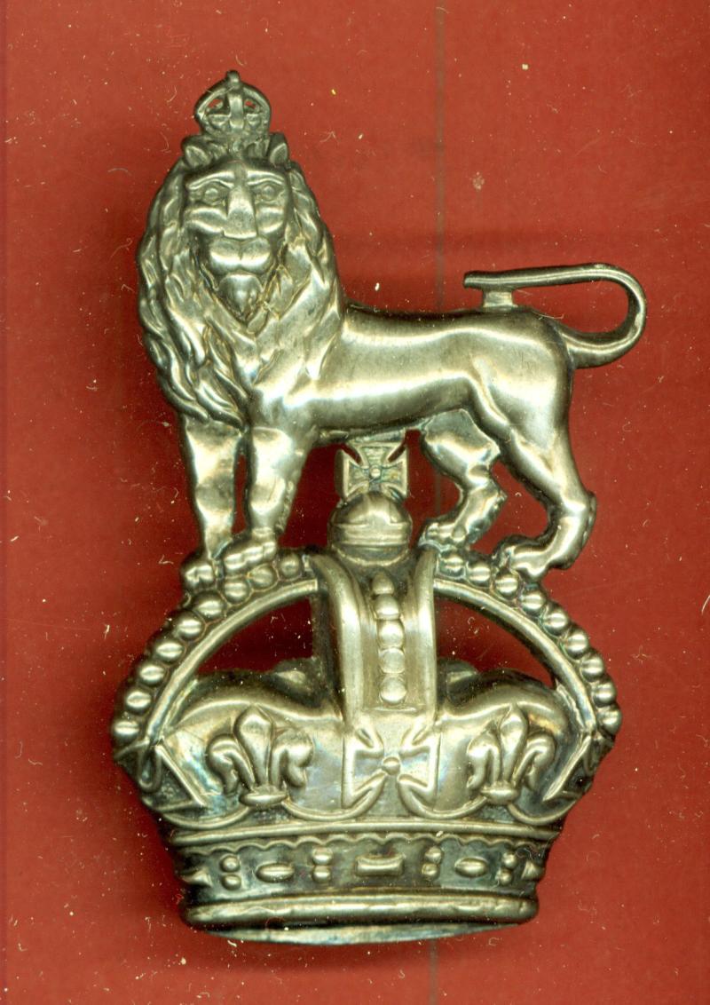 Royal Dragoons HM silver NCO's arm badge.