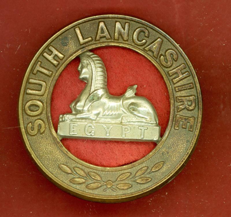 The South Lancashire Regiment Edwardian helmet plate centre