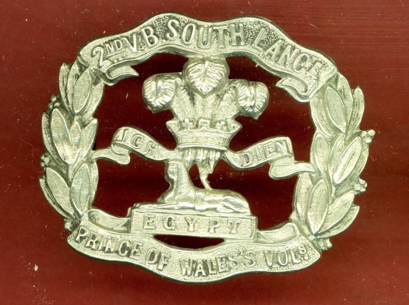 2nd VB South Lancashire Regiment Victorian cap badge