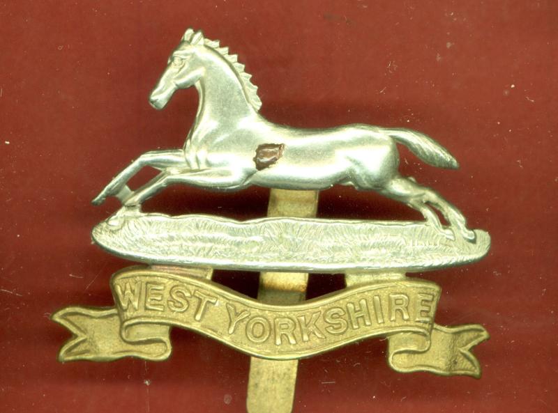 The West Yorkshire Regiment WW1 OR's cap badge