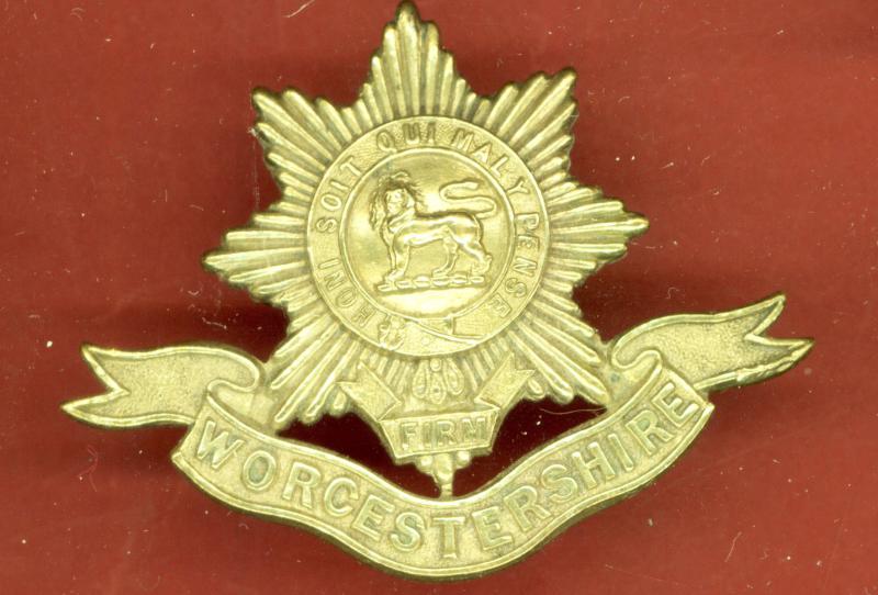 The Worcestershire Regiment Victorian OR's cap badge