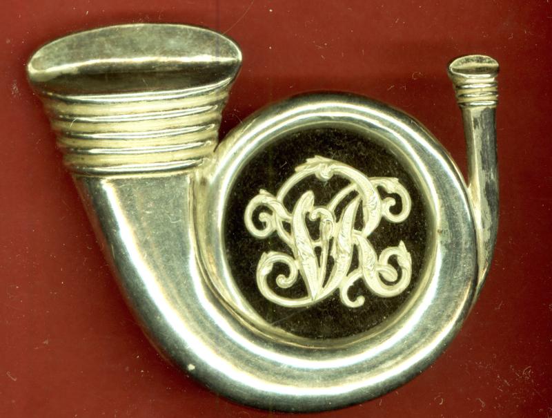 Victorian Volunteer Rifle Corps Officer's shako badge