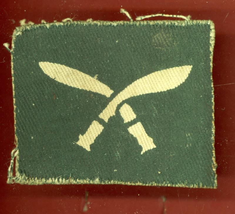 17th Gurkha Division WW2 formation sign