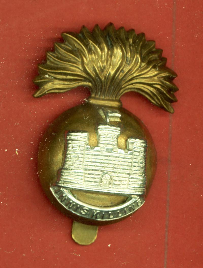 Royal Inniskilling Fusiliers WW2 OR's caubeen badge