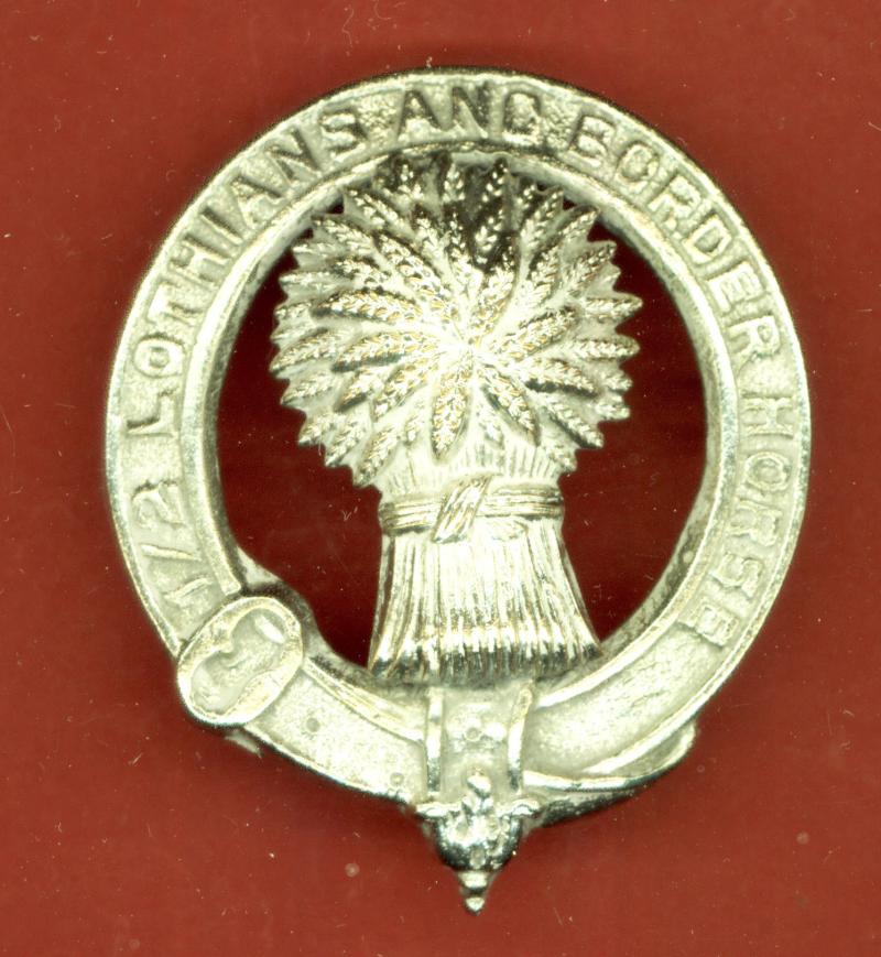 1st / 2nd Lothians and Border Horse Pipers glengarry badge